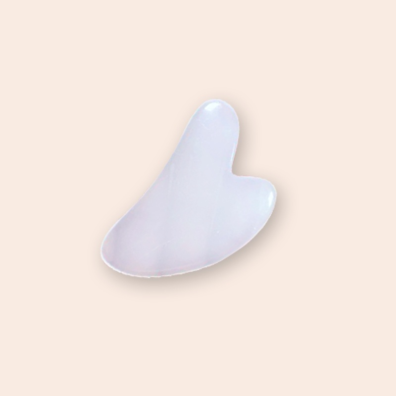 【COD】Gua Sha Board Face Gua Beauty Berbentuk Hati Alat Pijat Tubuh Resin Perawatan Kesehatan Kulit Wajah