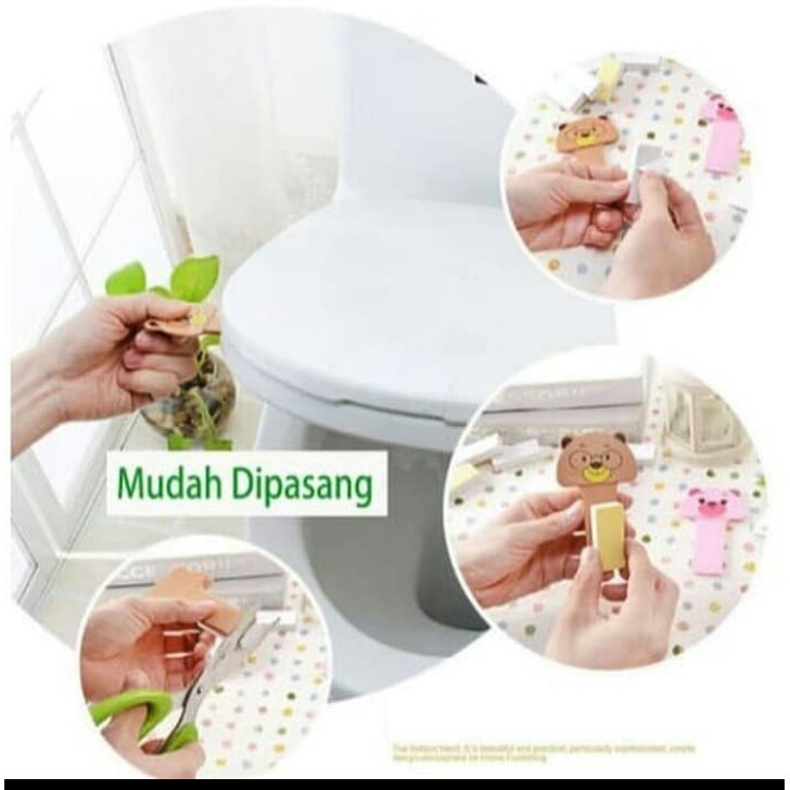 Toilet lid pengangkat dudukan closet