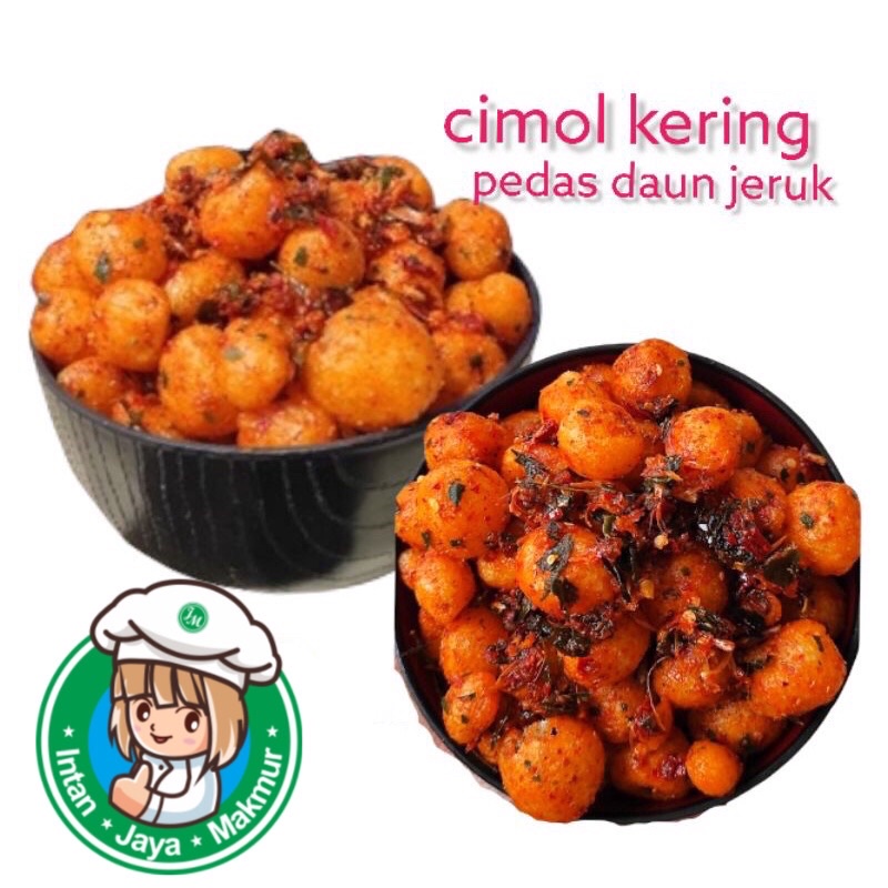 

jajan viral!! Cimol pedas daun jeruk 250gr