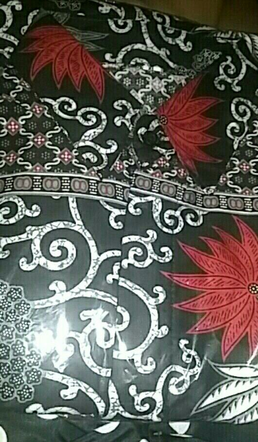 Atasan Batik Wanita Motif Kembang Langit | M-10xl Super Jumbo | Blus Batik Distro Katun Hrb Kenongo