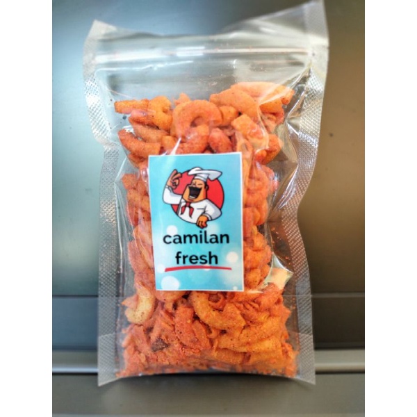 

camilan murah makaroni sepat pedas