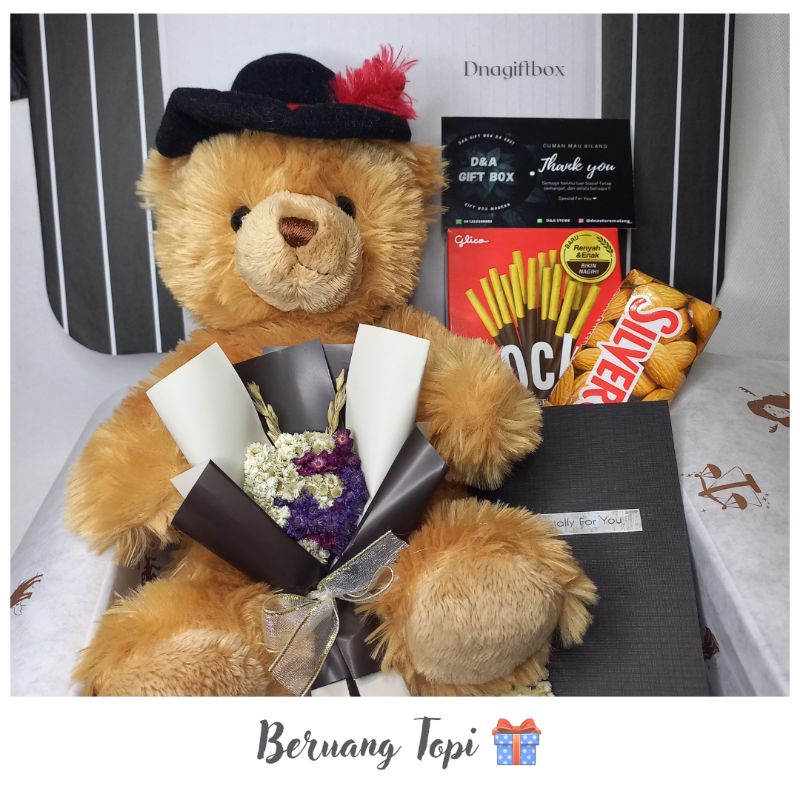 KADO BONEKA CEWEK/GIFTBOX BONEKA CEWEK/HAMPERS BONEKA CEWEK/KADO BONEKA LUCU/ KADO VALENTINE.