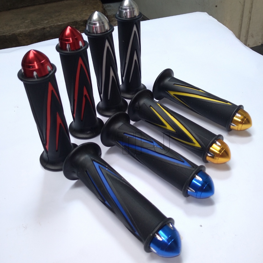 Handgrip Motor Grip Jalu Bahan Karet empuk/Hendgrip Motor/Sarung Gas Sepeda Motor Universal Semua Motor