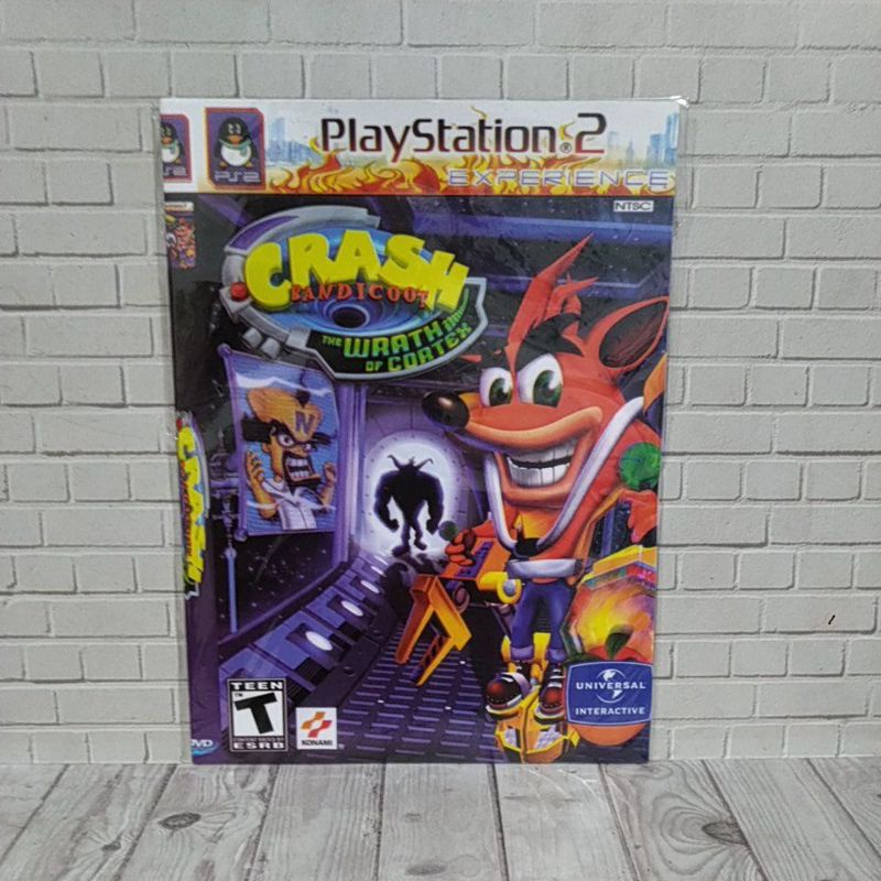 CD  KASET KOPAB PS2 CRASH Wrath of cortex
