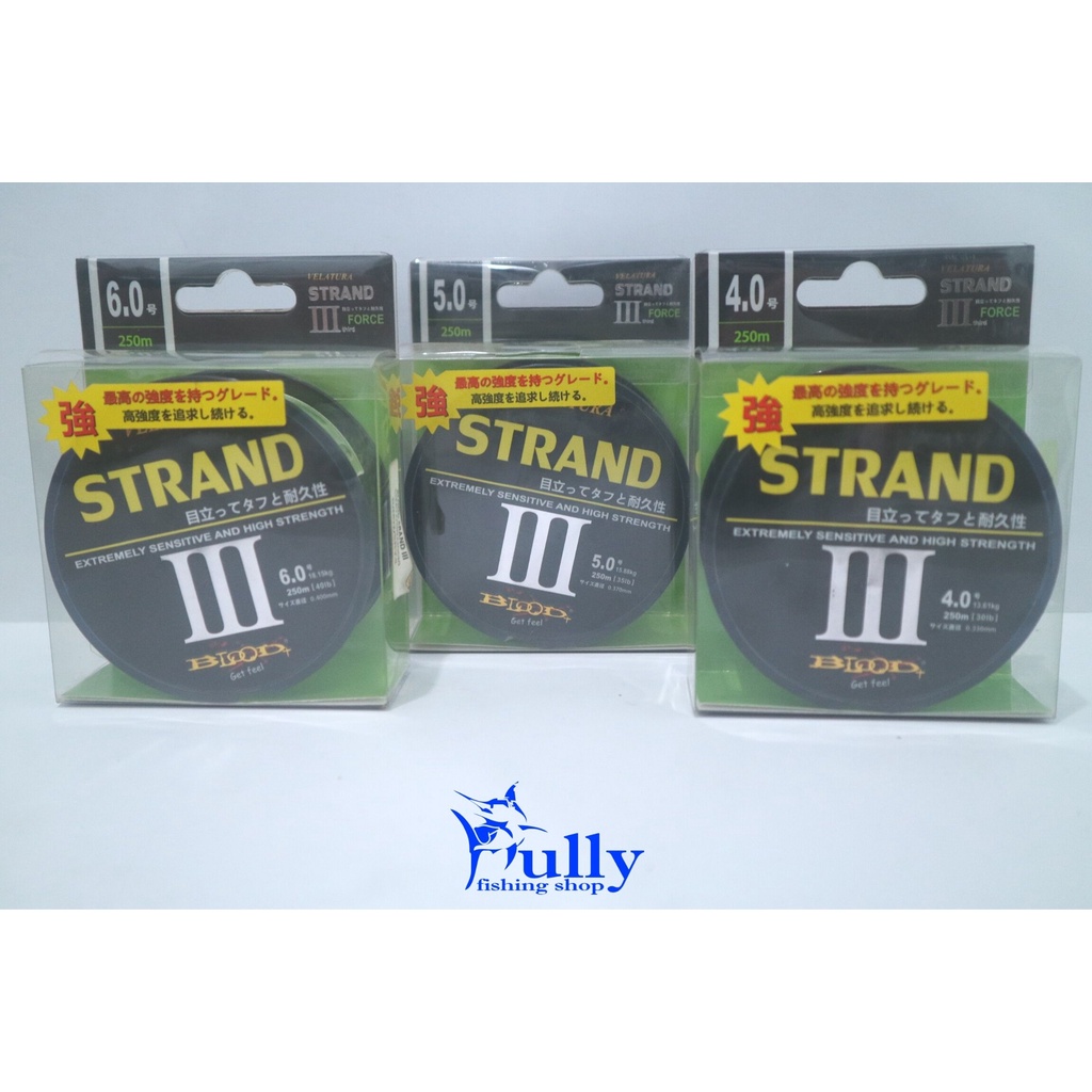 Senar Pancing - Senar Blood Strand III