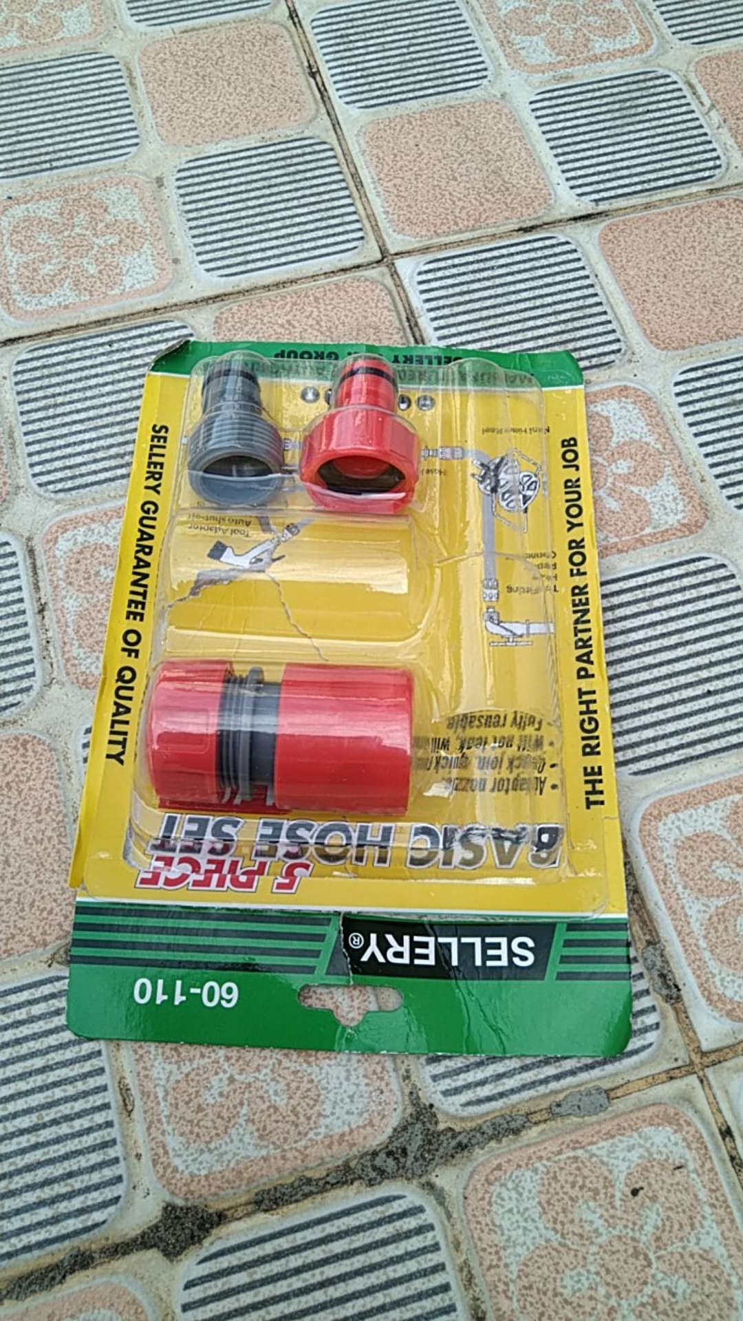 Semprotan Air 5 Pcs Basic Hose Set 1/2 Sellery 60110 + Sambungan Selang