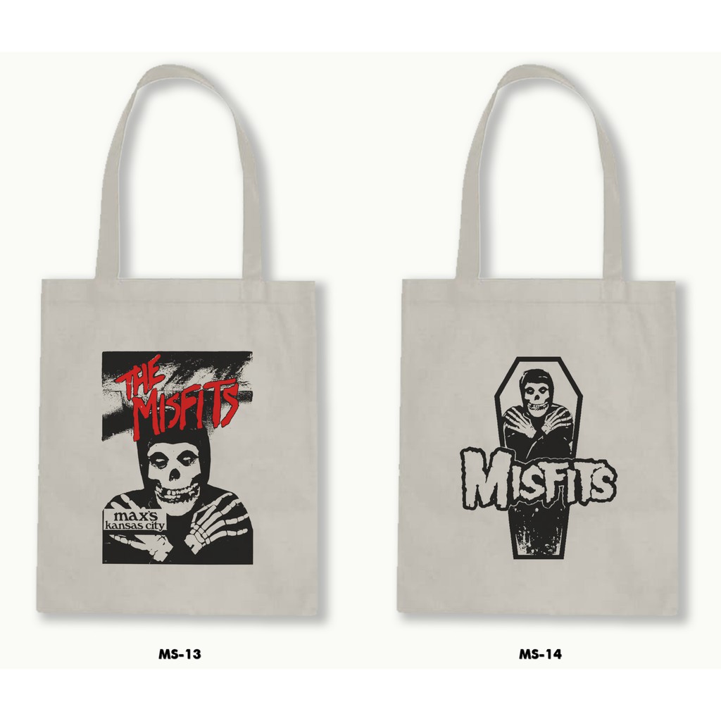 TOTE BAG BLACU - MISFITS .01