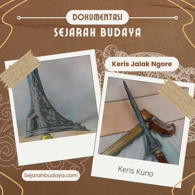 Keris Jalak Ngore Kuno