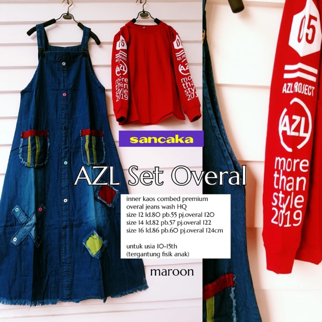 Banting Harga Azl Set Overall JrzxljFyjVD0q