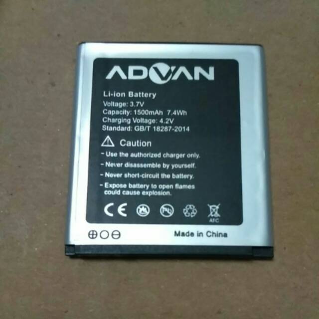 Batre Baterai Battery Advan S4A original batre