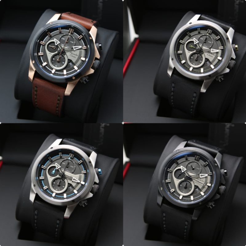 jam tangan pria Alexandre Christie Ac 6593/Ac6593 / AC 6620 / AC 6627 /,ac 6562  kulit 0riginal