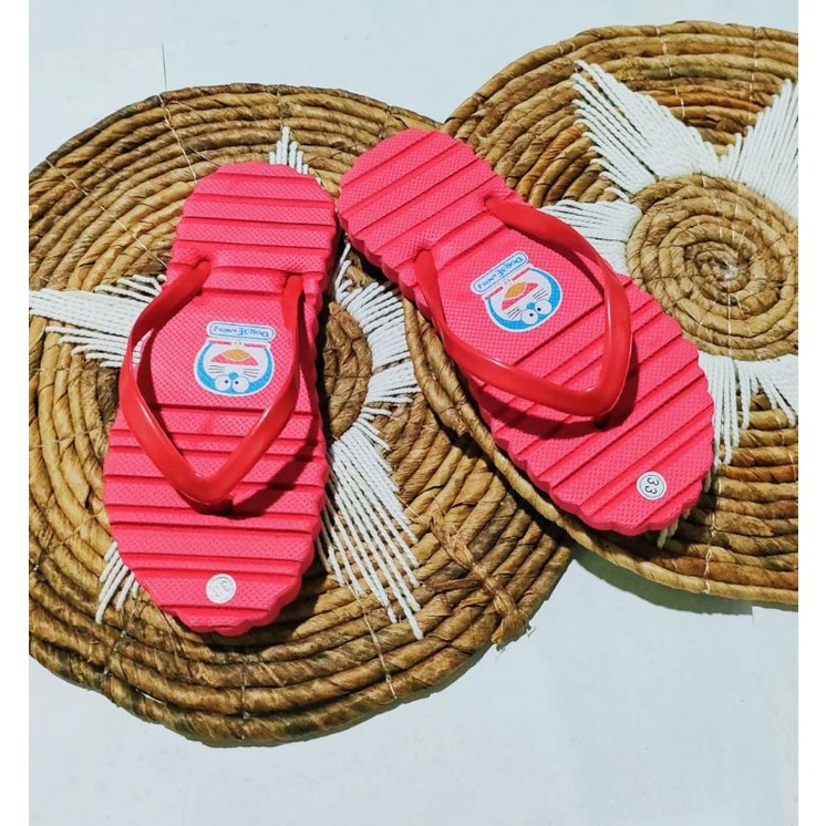 Sandal anak karakter sandal minimalis drmon abc06