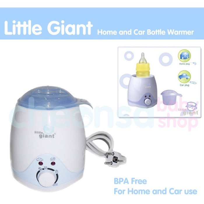 little giant home and car bottle warmer