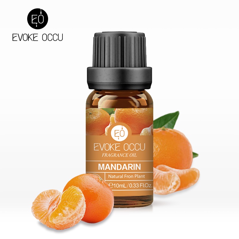 Evoke Occu - Mandarin 10ml Fragrance Oil Minyak Aroma Terapi Diffuser Humidifier Natural Relax Fresh Candle Soap Bath Aromatherapy