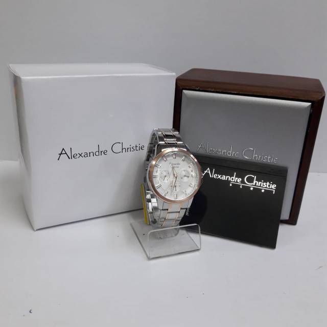 JAM TANGAN WANITA ALEXANDRE CHRISTIE ACF 2822 BFBTRSL