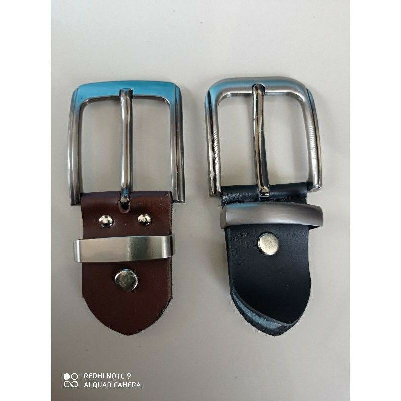 Kepala Gesper / Ikat Pinggang Pria / Sabuk Kopri / Men Belt / Gesper Kulit 4 Cm Asli Garut