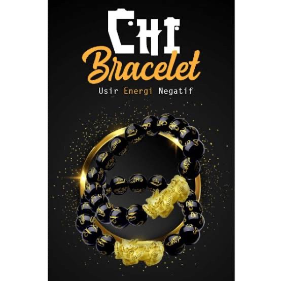 Chi bracelet / Gelang chi untuk usir energi negativ