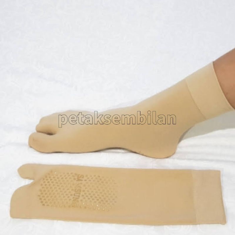 Kaos kaki jempol Samsung55 impor anti slip Muslimah