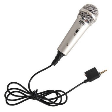 Mikrofon Kondensor Mic BUB PC 10 Dua Input 3.5mm Microphone untuk Smartphone PC