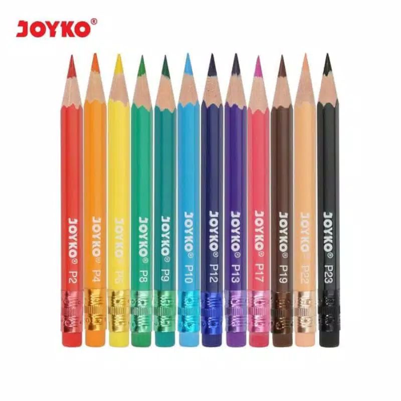 Pensil Warna+Stip Joyko CP-120