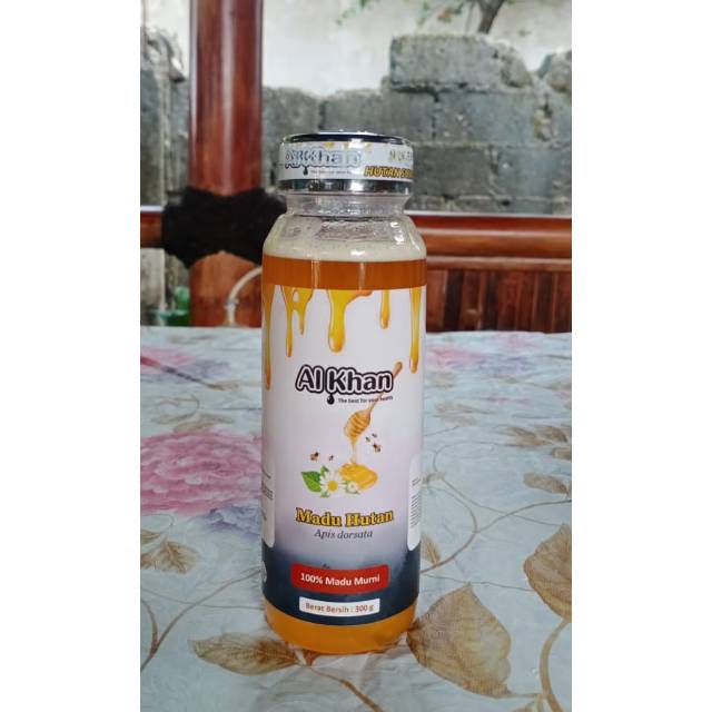 

Madu hutan murni asli By Al Khan ukuran 300g