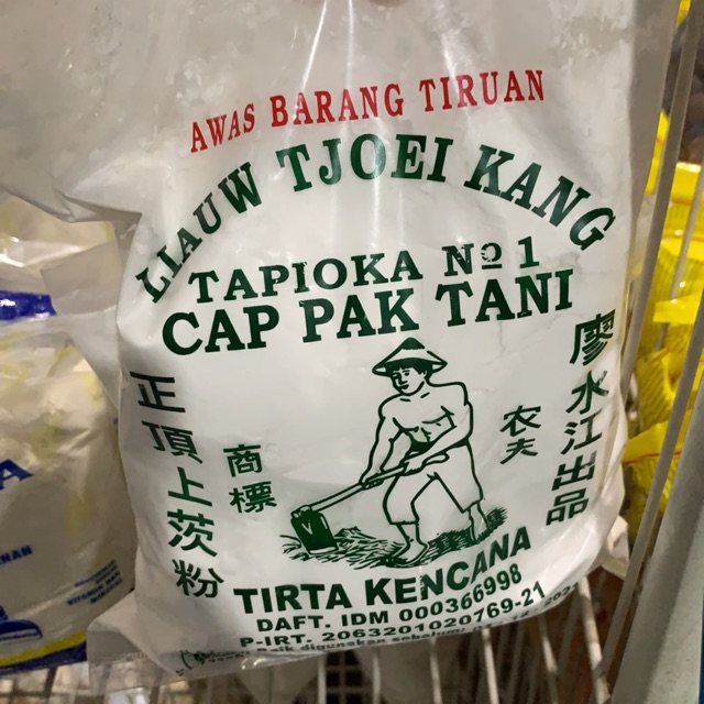 

Tapioka pak tani liauw tjoei kang 1kg