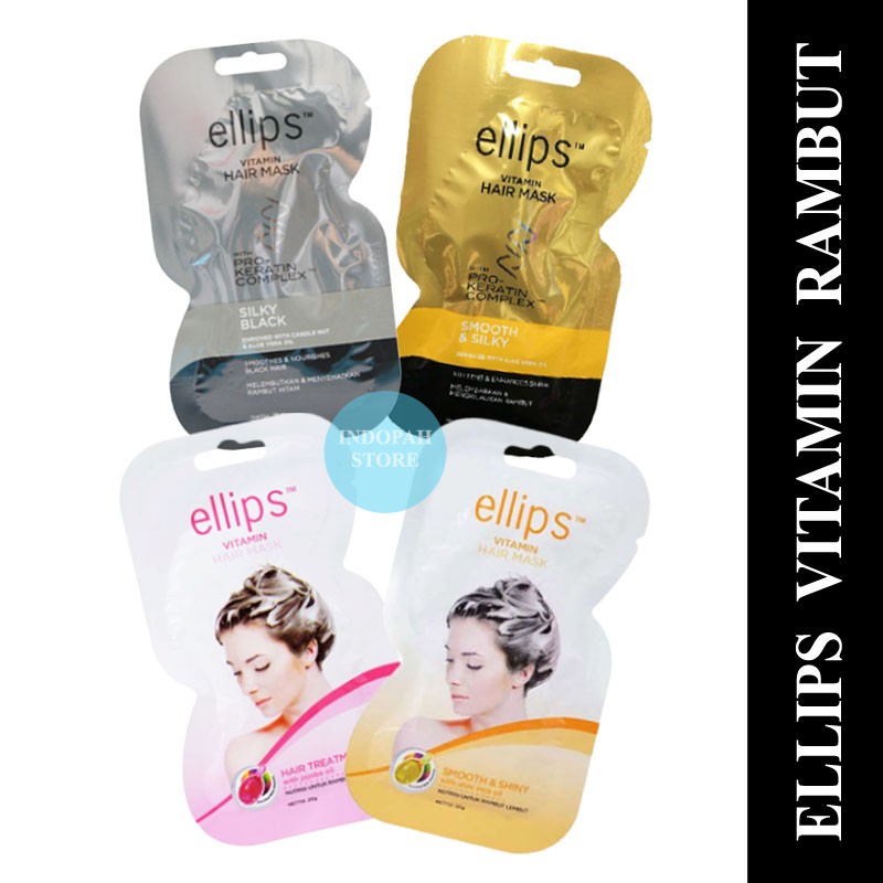 ELIPS VITAMIN RAMBUT | ELIPS MASKER RAMBUT | ELIPS HAIR MASK SACHET