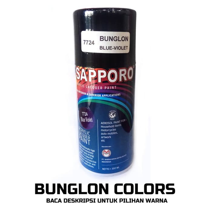 Sapporo Spray Bunglon Pylox Pilok Cat  Aerosol 