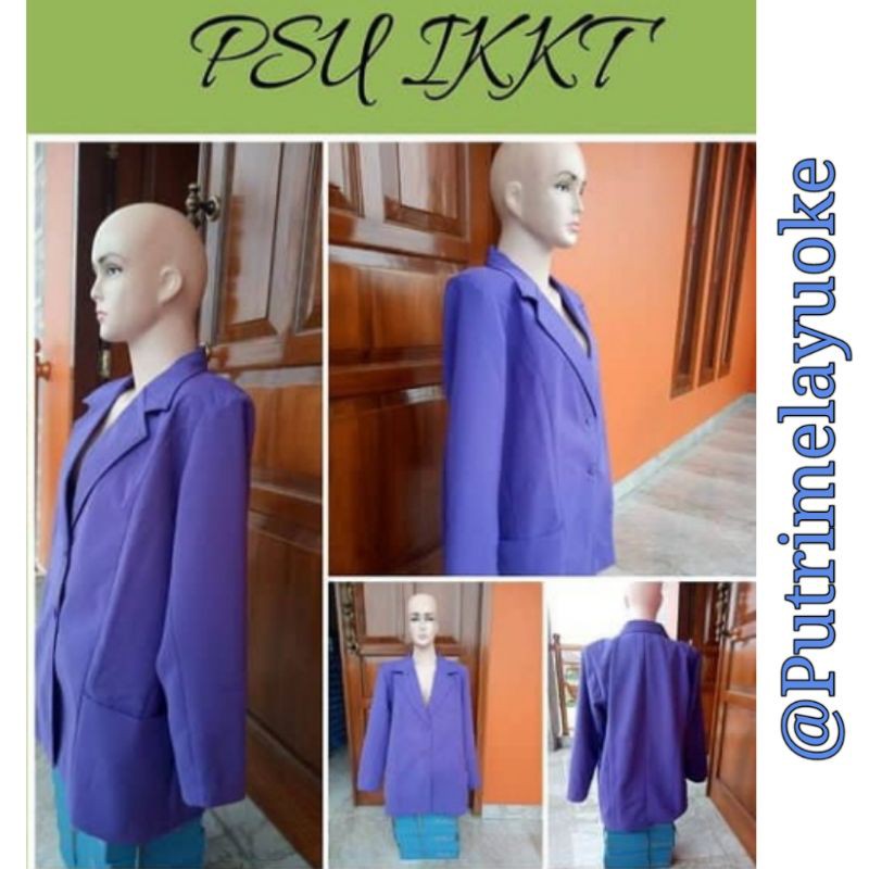 Jas PSU IKKT bahan Semiwool