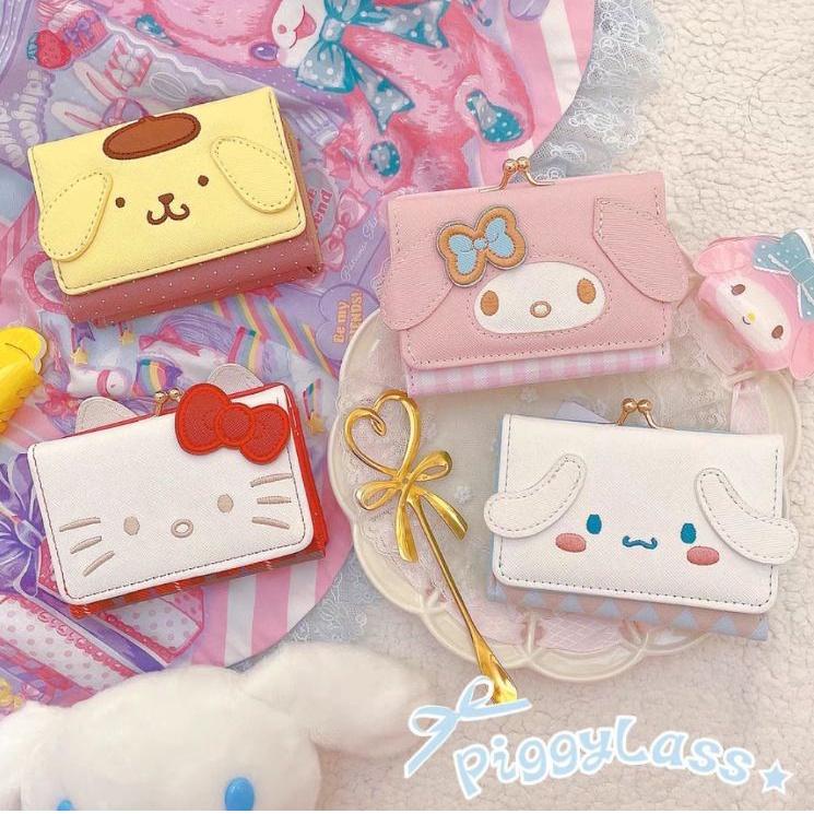 Garansi Terpercaya Dompet Lipat Melody Hello Kitty