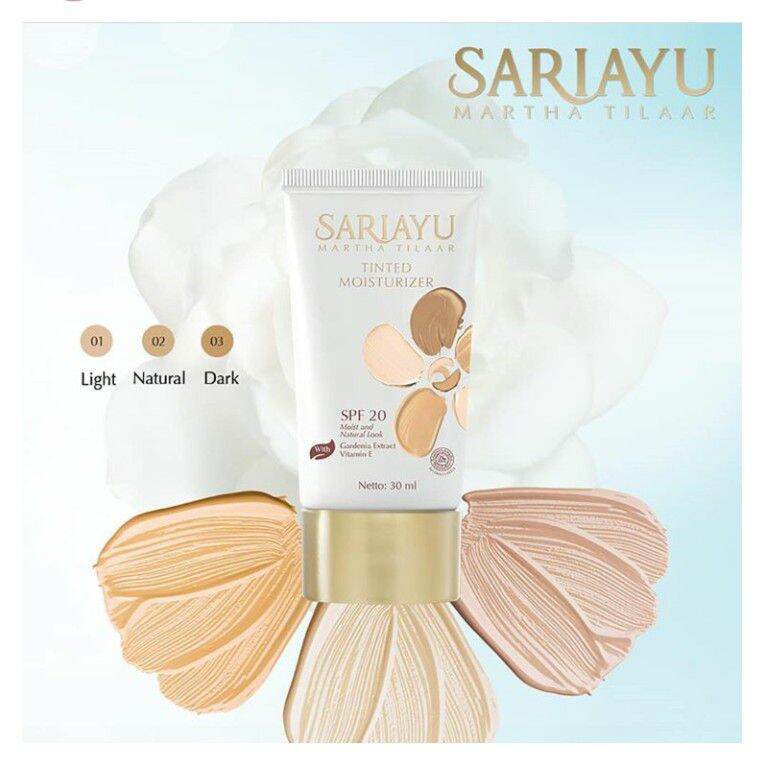 SARIAYU TINTED MOISTURIZER SPF 20