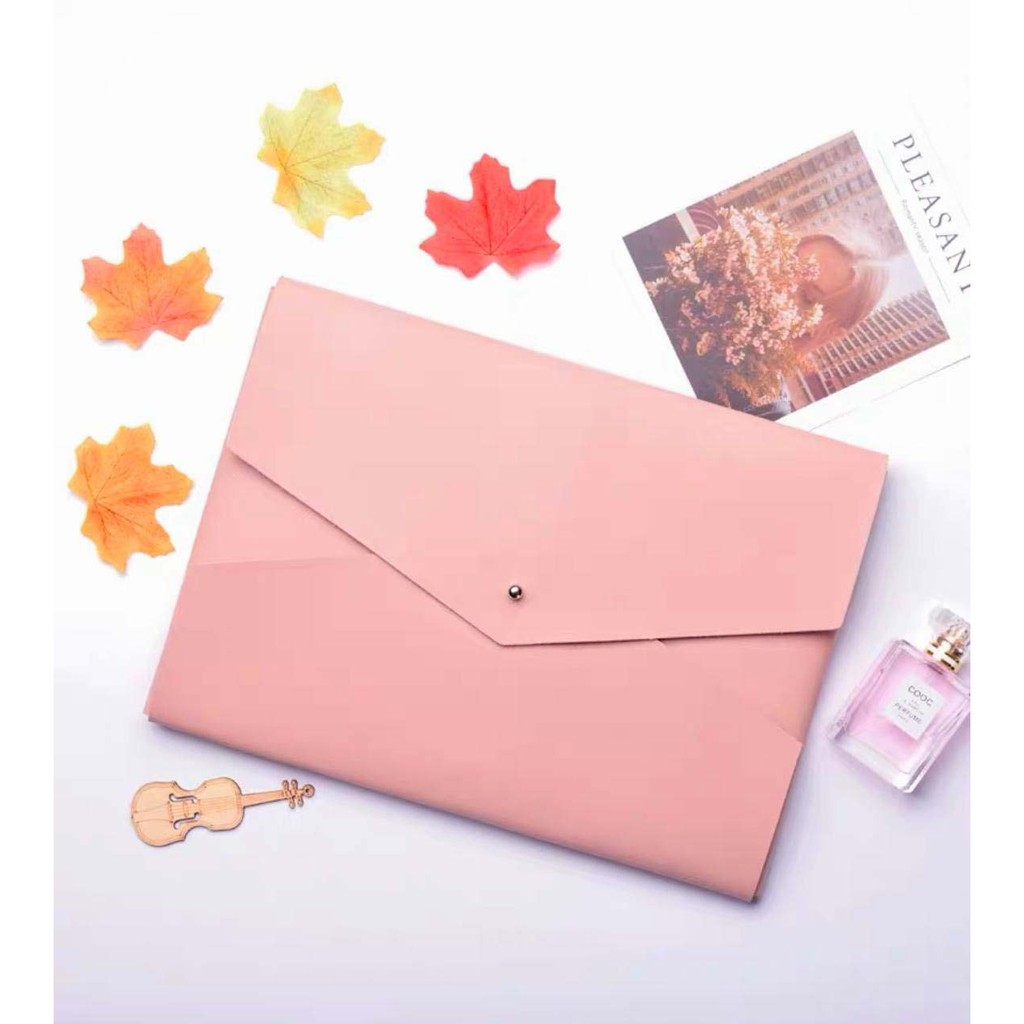 Tas Laptop Softcase Macbook Sleeve Envelope PU Leather 13 inch