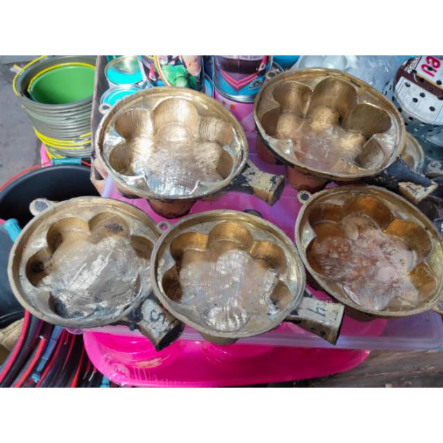 (1kg) tuangan bingka kuningan / loyang bingka kuningan