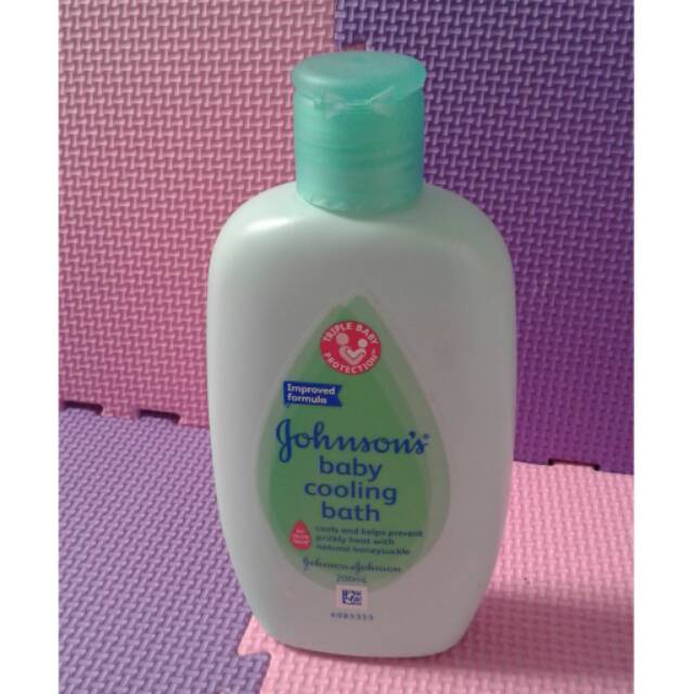 johnson cooling baby bath