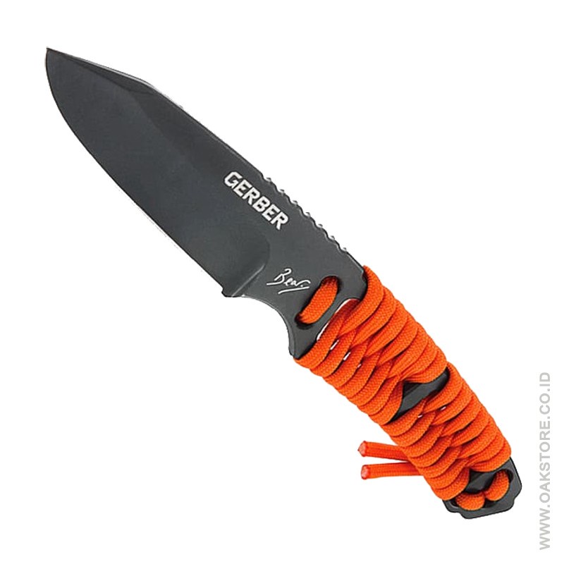 Pisau Gerber Knife Paracord BG 3 -  Folding Knife - Pisau Survival - Pisau Mancing - Pisau Koleksi-p