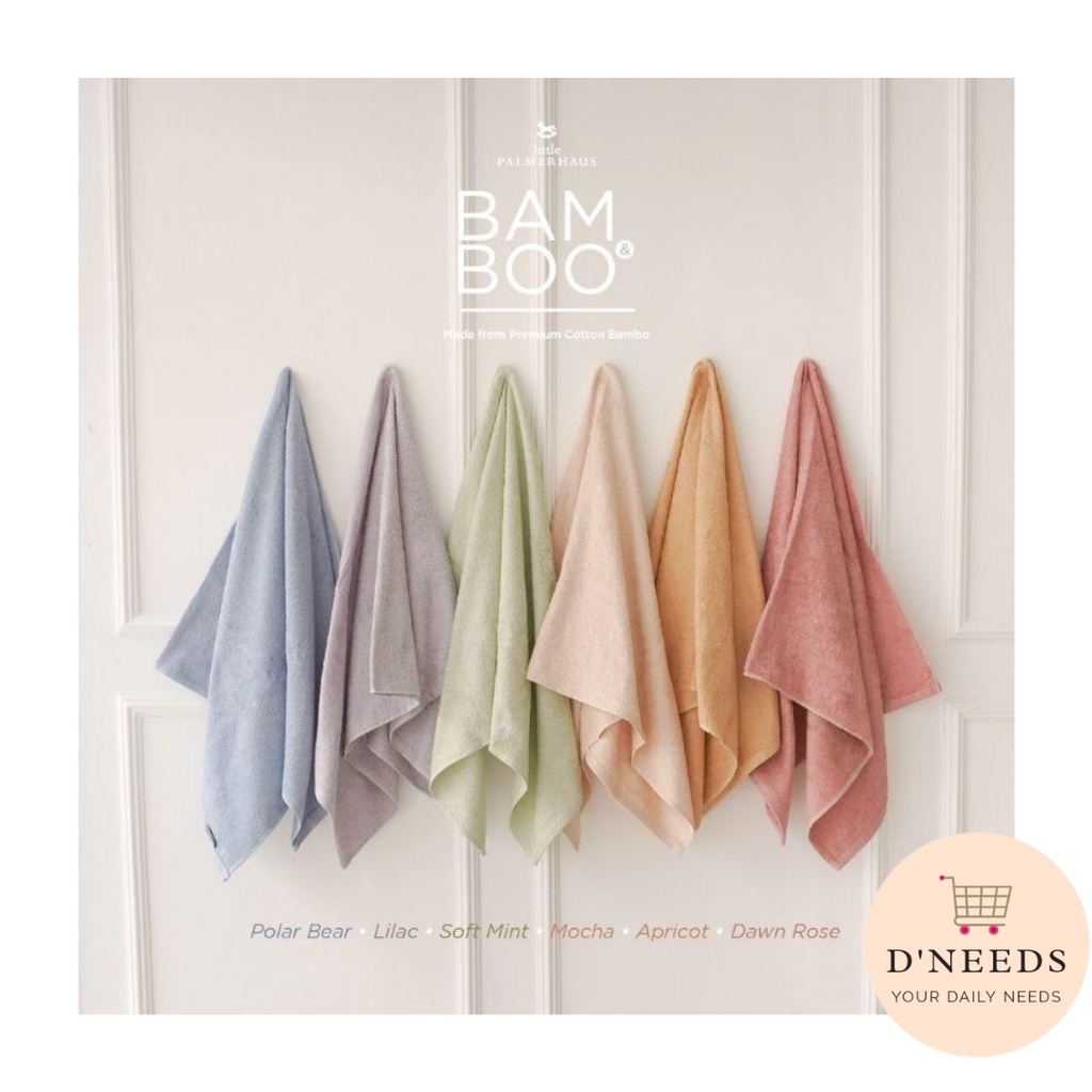 Little Palmerhaus Bam &amp; Boo Bamboo Towel 60cm x 120 cm/ Handuk