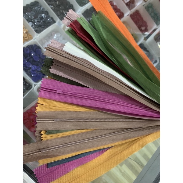 Resleting Jepang 25cm | resleting gamis | resleting jepang