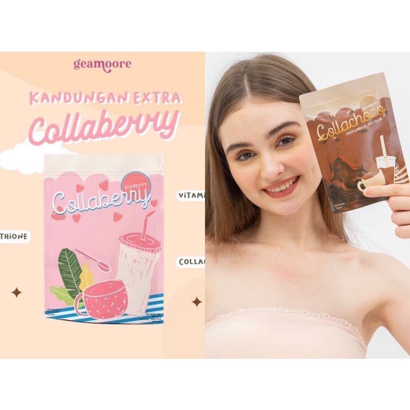 Geamoore Collaberry Collachoco Collagen Drink 55gr - Collagen Geamoore | Collaberry