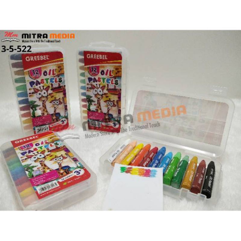 

CRAYON OIL PASTELS 12 WARNA