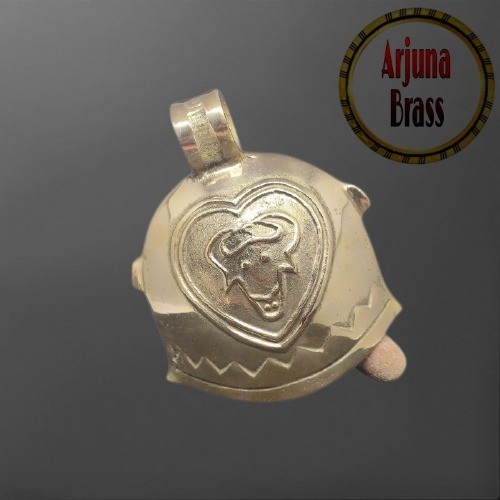 Bel Pintu Kuningan Klontong sapi no 4