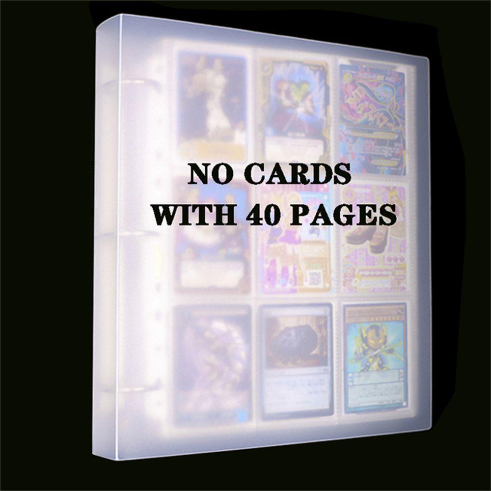 Lanfy Kartu Album Foto Board Game Star Card Gaming Card Dompet Penyimpanan Kartu Binder Album Kapasitas Besar Buku Koleksi Kartu