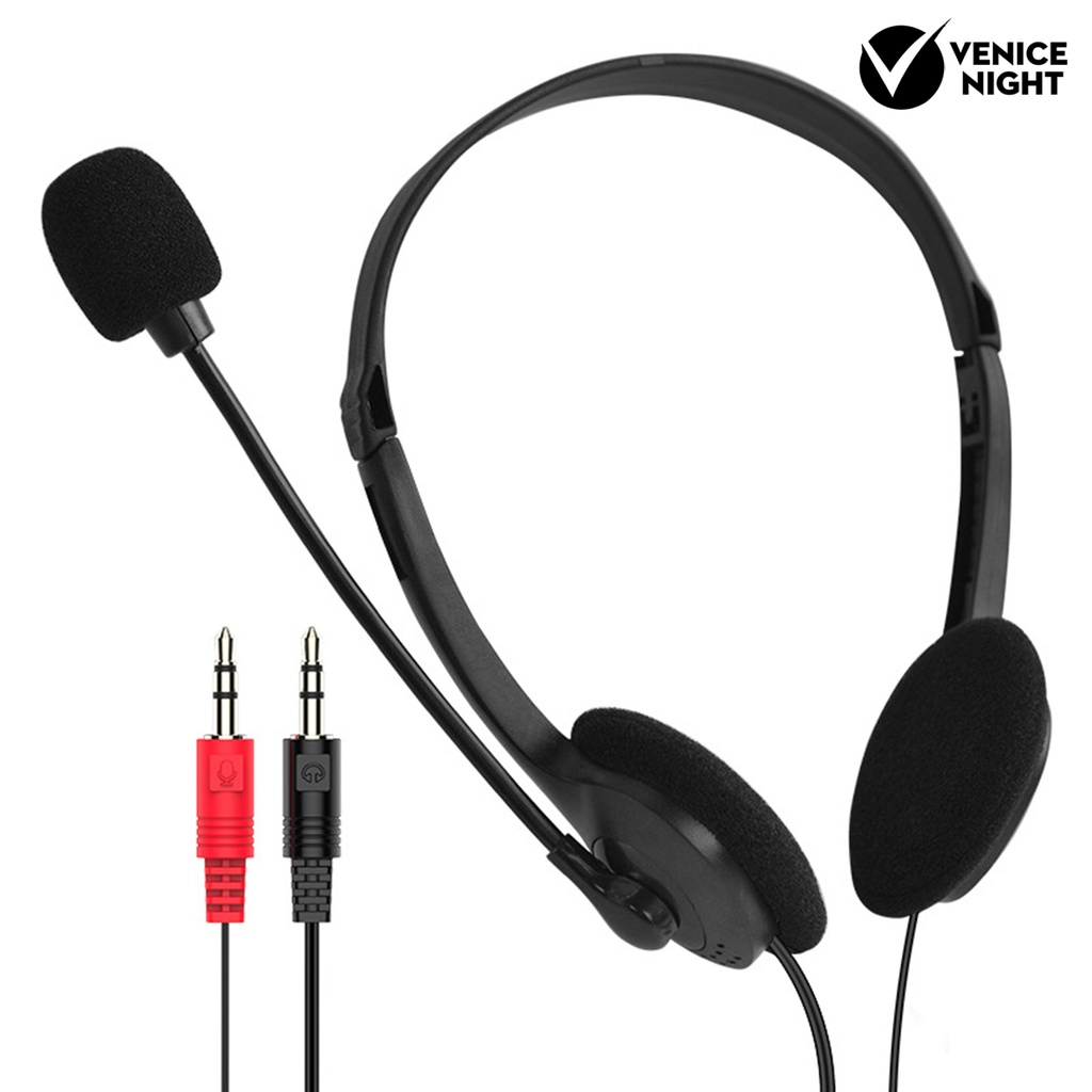 (VNEP) (Berkabel) 900 Headset Gaming Over Ear Deep Bass Noise Reduction Dengan Kabel Jack 3.5MM