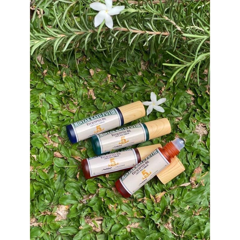 Bintang lima minyak kayu putih 100% asli Ambon Eucalyptus oil roll on 10ml