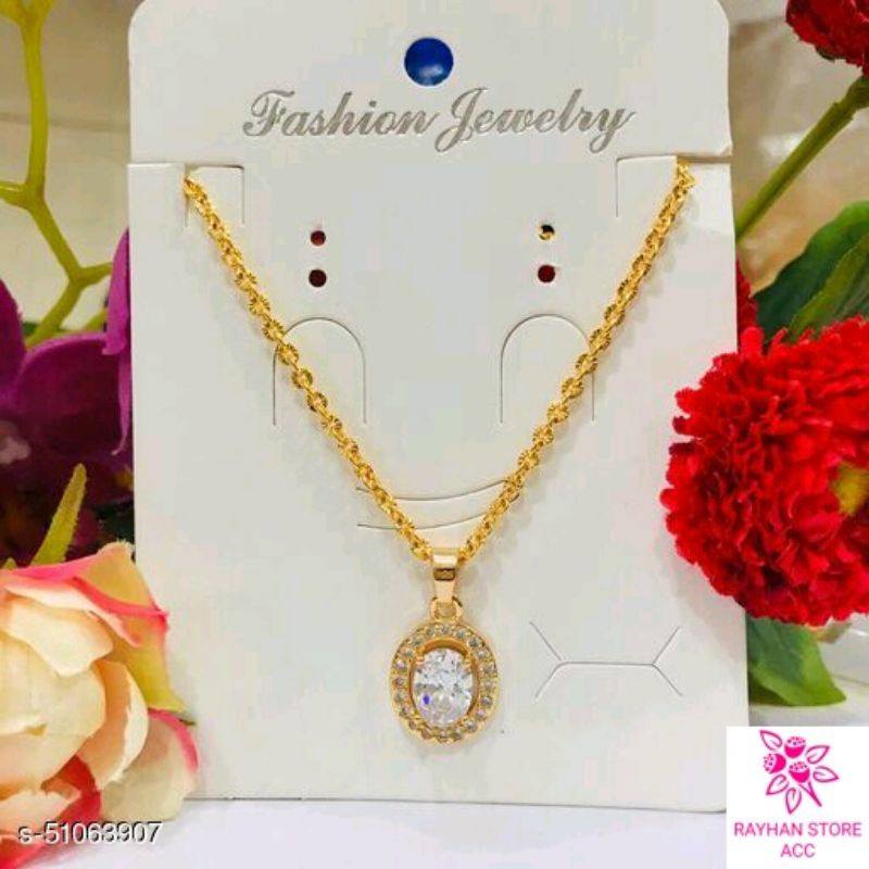 Aneka Kalung Liontin Bandul Full permata motif pilihan Lapis emas 22k anti karat