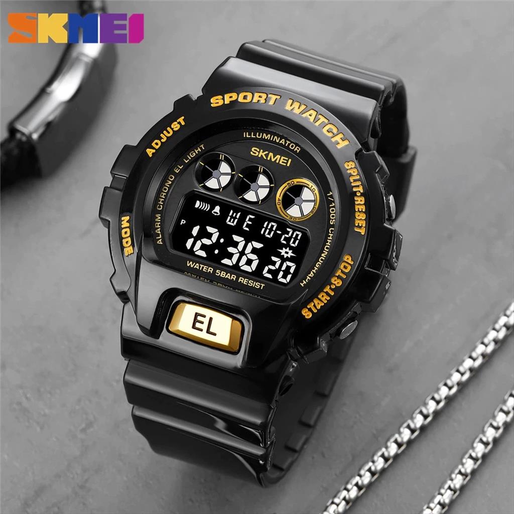 NEW ? • SKMEINDONESIA ™ • SKMEI 1813 ORIGINAL Jam Tangan Pria Bisa Wanita Digital Sport Chronograph