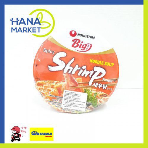 

NONGSHIM NOODLE SHRIMP FLAVOUR 115GR / HANA MARKET