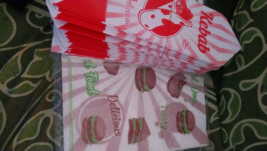 Bungkus Kebab, Kemasan Kebab ,box Kebab, Dus Kebab, Dus Kemasan Kebab, Kotak Kebab