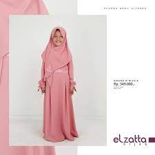 ELZATTA BAJU MUSLIM ANAK PEREMPUAN TERBARU TERLARIS READY ORIGINAL 2022 ELZATTA
