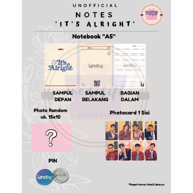 

NOTES 'IT'S ALRIGHT' UNOFFICIAL