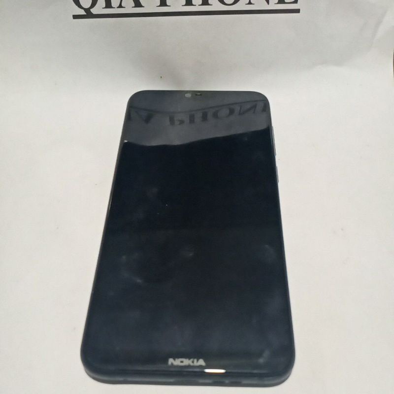 lcd original + frame copotan nokia 6.1 plus TA-1103